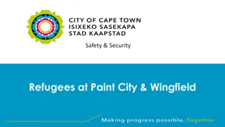 Refugees Management and Safety Concerns at Paint City and Wingfield