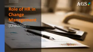 HR Role in Change Management: A Vital Checklist