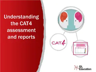 Understanding the CAT4 Assessment and Reports