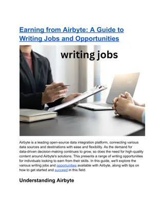 Obtaining from Airbyte: A Manual for Creating Position and Significant entryways