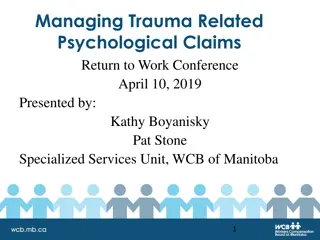 Strategies for Managing Psychological Claims in the Workplace