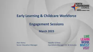 ELC Workforce Engagement and Financial Strategies Overview