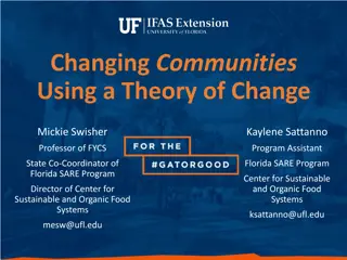 Enhancing Community Systems Through a Theory of Change