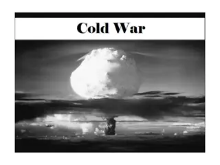 The Cold War: Rivalry and Tension Between Superpowers