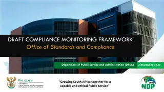 Enhancing Compliance Monitoring in South African Public Service