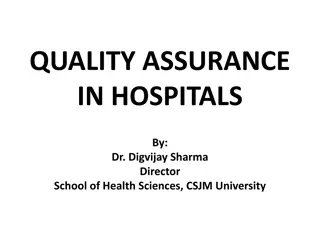 Quality Assurance in Hospitals