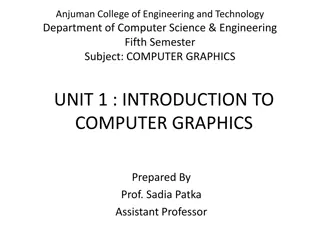 Introduction to Computer Graphics: Overview and Importance