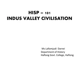 Life and Culture of the Indus Valley Civilisation