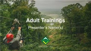 Comprehensive Adult Training Programs in BSA