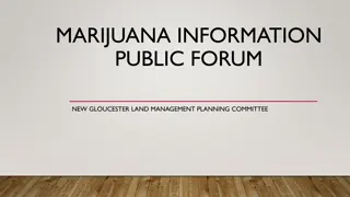 Marijuana Laws and Regulations in New Gloucester