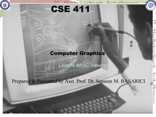 2D Viewing in Computer Graphics