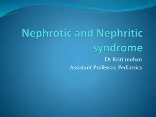 Understanding Nephrotic Syndrome in Pediatric Patients