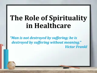 Exploring Spirituality and Wholeness in Healthcare