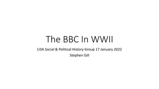 The BBC in WWII: A Historical Overview