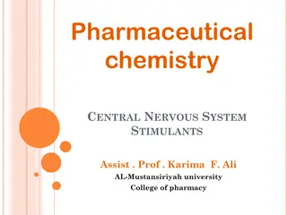 Overview of Central Nervous System Stimulants in Pharmaceutical Chemistry