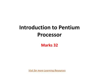 In-Depth Look at Pentium Processor Features