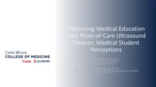 Perceptions of Medical Students on Point-of-Care Ultrasound Devices