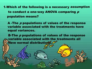 ANOVA in Experimental Design