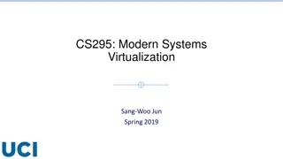 Understanding Virtualization in Modern Systems