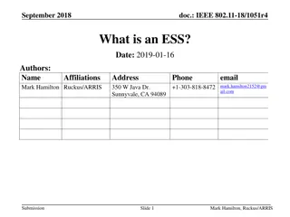 ESS in IEEE 802.11-18/1051r4