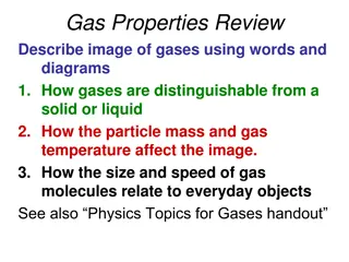 Understanding Gas Properties Through Visual Representation