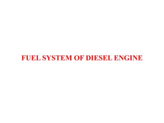 The Fuel System of Diesel Engines