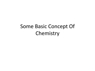 Basic Concepts of Chemistry