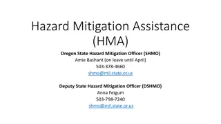 Hazard Mitigation Assistance (HMA) Funding Eligibility and Priority