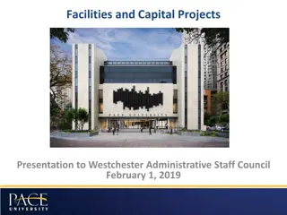 Pace University Facilities and Capital Projects Overview