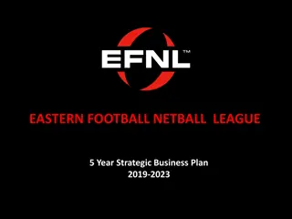 Eastern Football Netball League 5-Year Strategic Business Plan 2019-2023