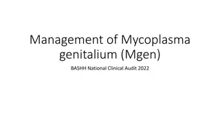 Management of Mycoplasma genitalium (Mgen) - BASHH National Clinical Audit 2022