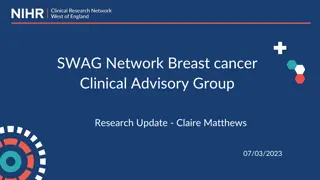 Breast Cancer Research Updates and Recruitment Data Overview