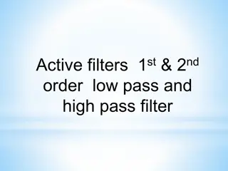 Understanding Active Filters: Low Pass and High Pass Filter Designs