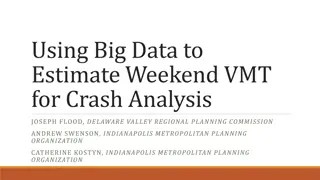 Using Big Data for Unbiased Weekend VMT Estimation in Crash Analysis