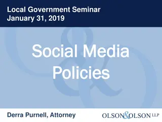 Social Media Policies and Regulations in Local Government - A Comprehensive Overview