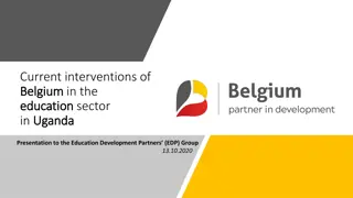 Belgium's Education Interventions in Uganda: A Overview for Education Development Partners