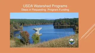 Understanding USDA Watershed Programs for Local Communities