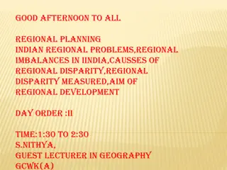 Understanding Regional Disparities: Causes and Impacts in India