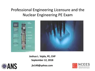 Professional Engineering Licensure and its Importance