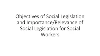 Objectives and Importance of Social Legislation for Social Workers