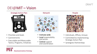 MIT Vision for Diversity, Equity, and Inclusion Strategic Action Plan