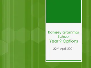 Cambridge IGCSE English Literature Course at Ramsey Grammar School