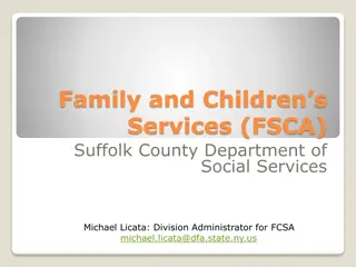 Family and Children Services in Suffolk County