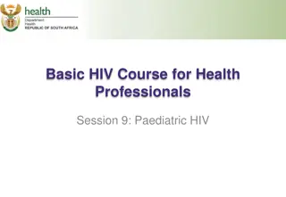 Paediatric HIV Testing and Treatment Guidelines