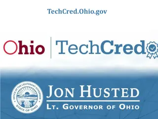 Overview of TechCred Program in Ohio