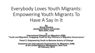 Empowering Youth Migrants: Challenges and Innovations in Global Migration Governance