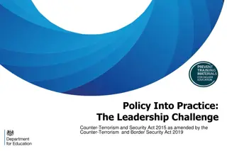 Leadership Responsibilities in Counter-Terrorism Policies