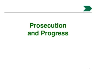 Prosecution and Progress in Construction