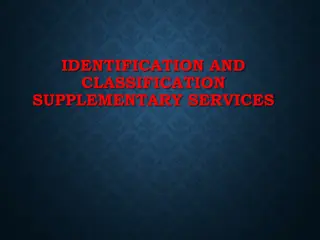 Supplementary Services in Service Management