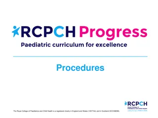 Pediatric Procedures Overview